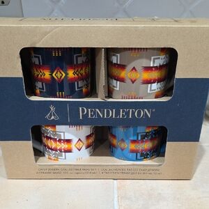 Pendleton Chief Joseph Mug Set with Vibrant Patterns